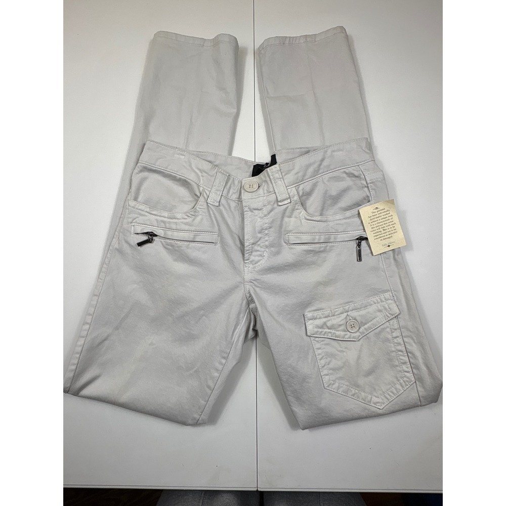 Billy Blues Khaki Cargo Skinny‎ Pants Women's 29 NWT Made USA